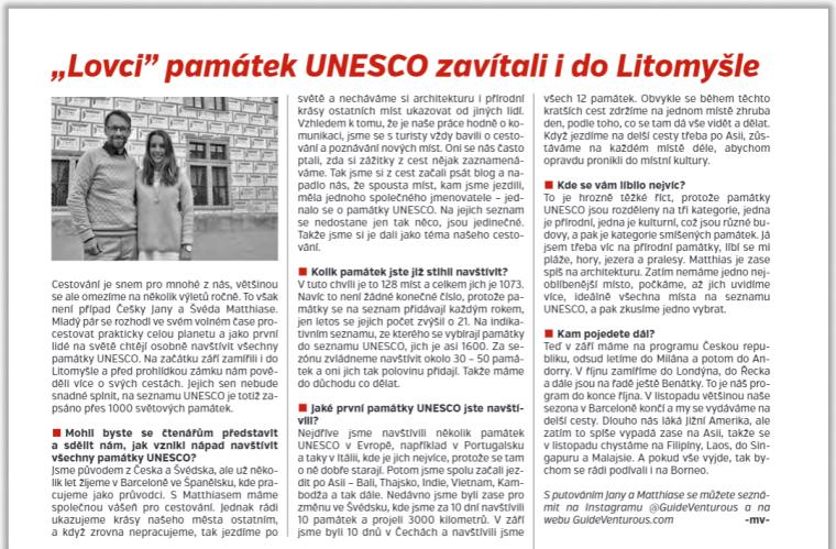 Lilie Article about GuideVenturous