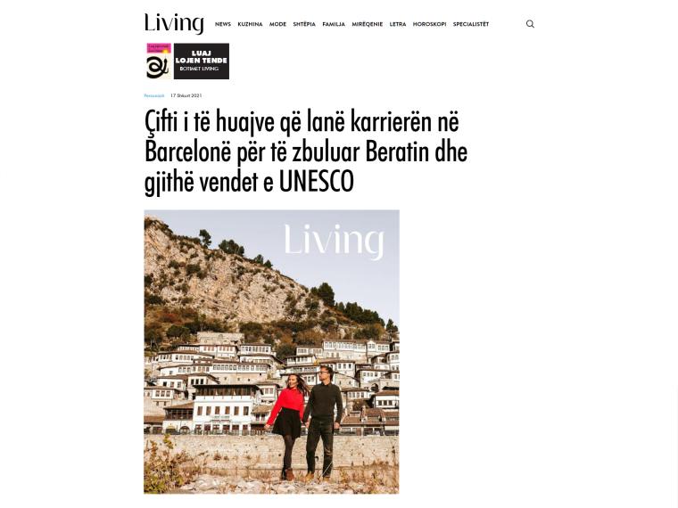 Living.al Article about GuideVenturous