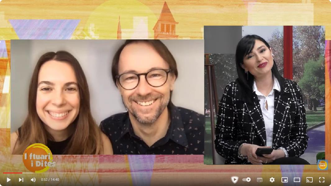 Report TV Albania television interview with GuideVenturous.